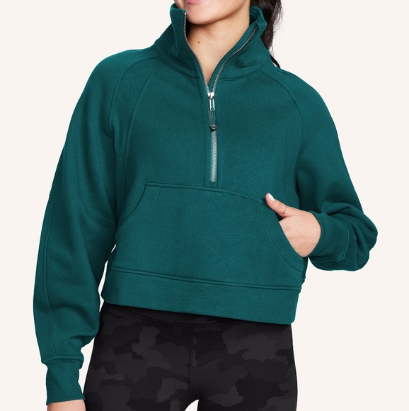 Lululemon+Peloton Scuba Oversized Funnel-Neck Half Zip XS/S - Picture 1 of 6